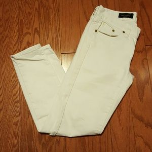 SALE!!🎉J.CREW TOOTHPICK WHITE CAPRI SKINNY